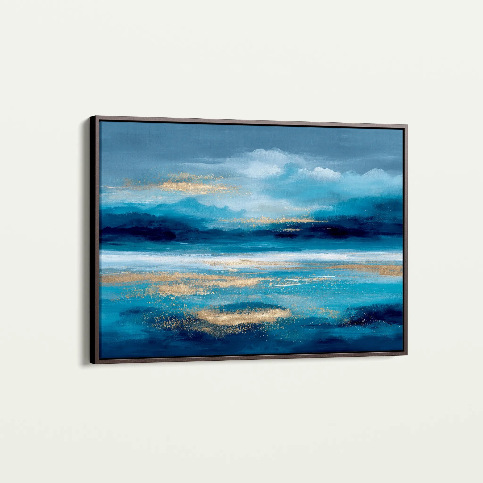 Abstract 1436 Canvas Art 18" x 24" / 45 x 60 cm / Black