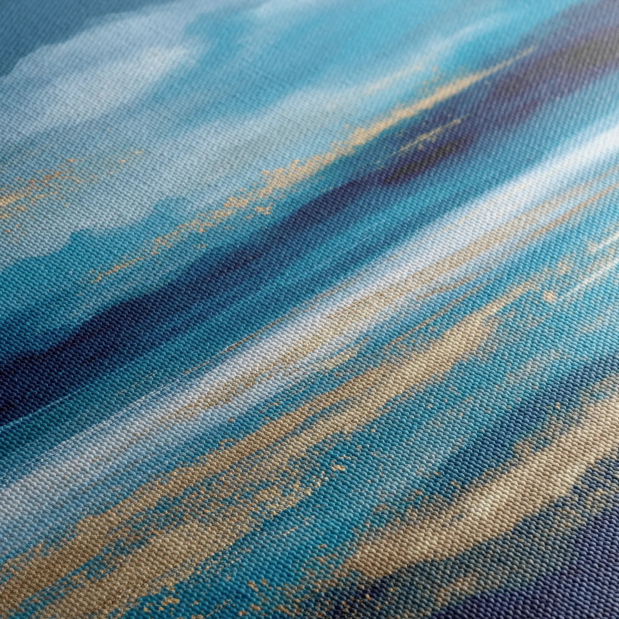 Abstract 1436 Canvas Art 18" x 24" / 45 x 60 cm / Black