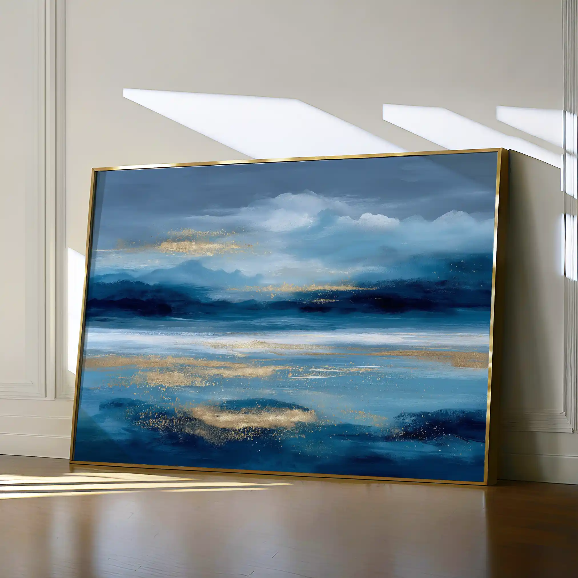 Abstract 1436 Canvas Art 60 x 40 cm / Black
