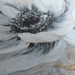 Floral 1436 Canvas Art 18" x 24" / 45 x 60 cm / Black