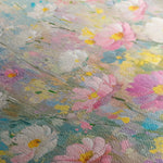 Floral 1437 Canvas Art 18" x 24" / 45 x 60 cm / Black