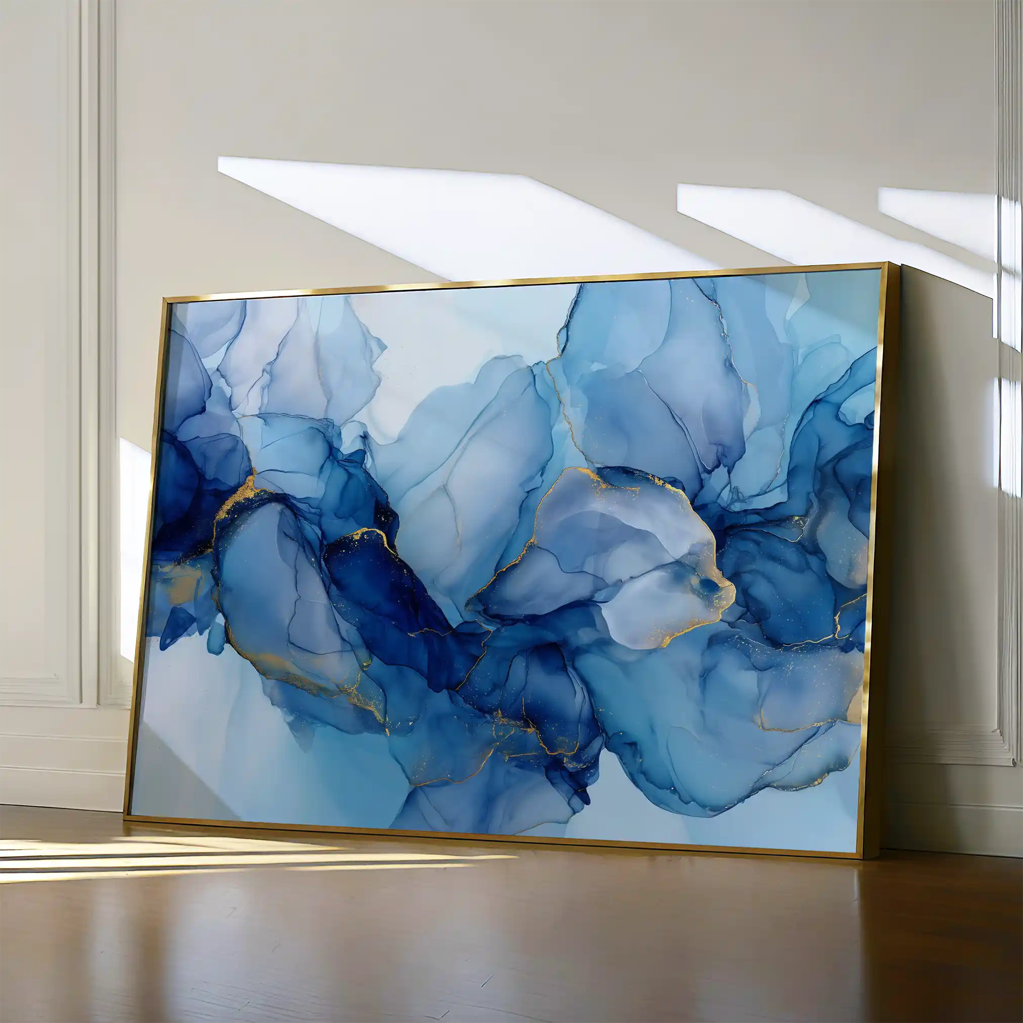 Abstract 1438 Canvas Art 60 x 40 cm / Black