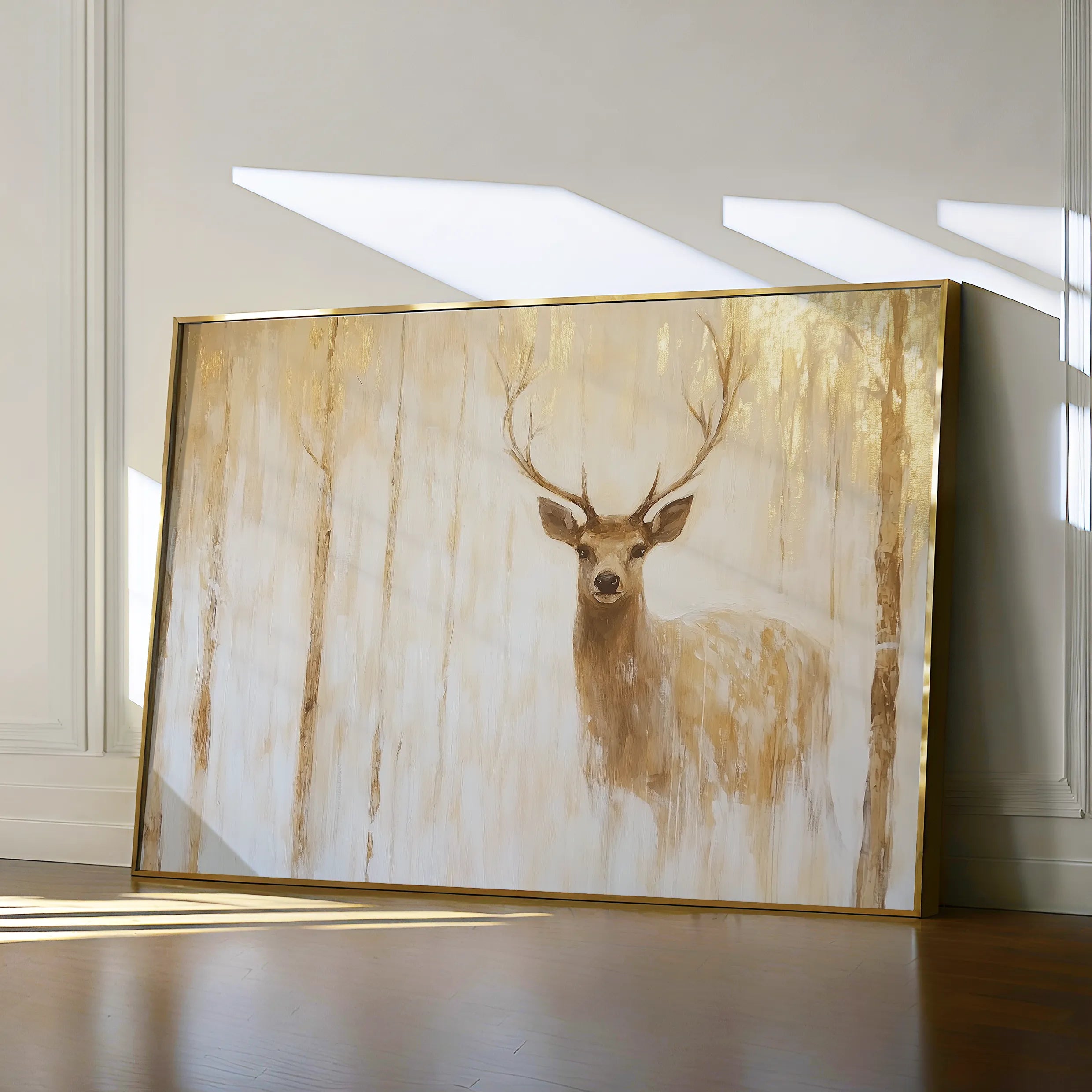 Animals 144 Canvas Art 18" x 24" / 45 x 60 cm / Black