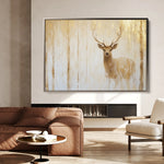 Animals 144 Canvas Art 18" x 24" / 45 x 60 cm / Black