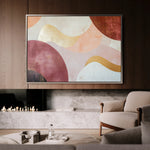 Boho 144 Canvas Art 18" x 24" / 45 x 60 cm / Black