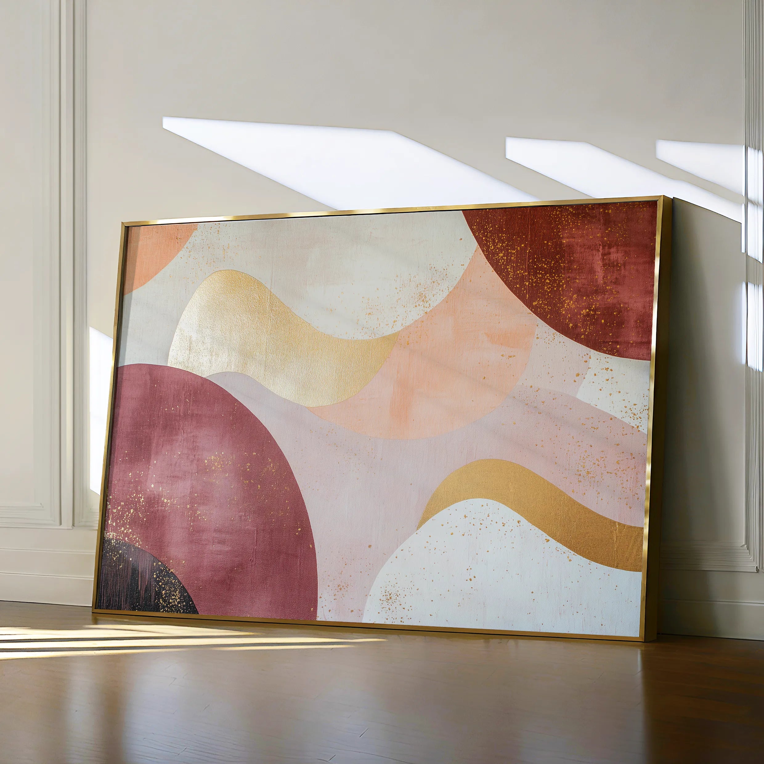 Boho 144 Canvas Art 18" x 24" / 45 x 60 cm / Black