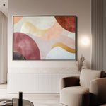 Boho 144 Canvas Art 18" x 24" / 45 x 60 cm / Black