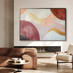 Boho 144 Canvas Art 18" x 24" / 45 x 60 cm / Black