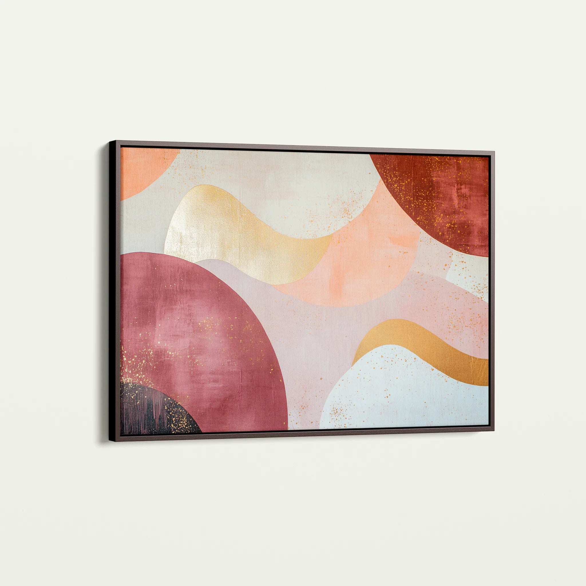 Boho 144 Canvas Art 18" x 24" / 45 x 60 cm / Black