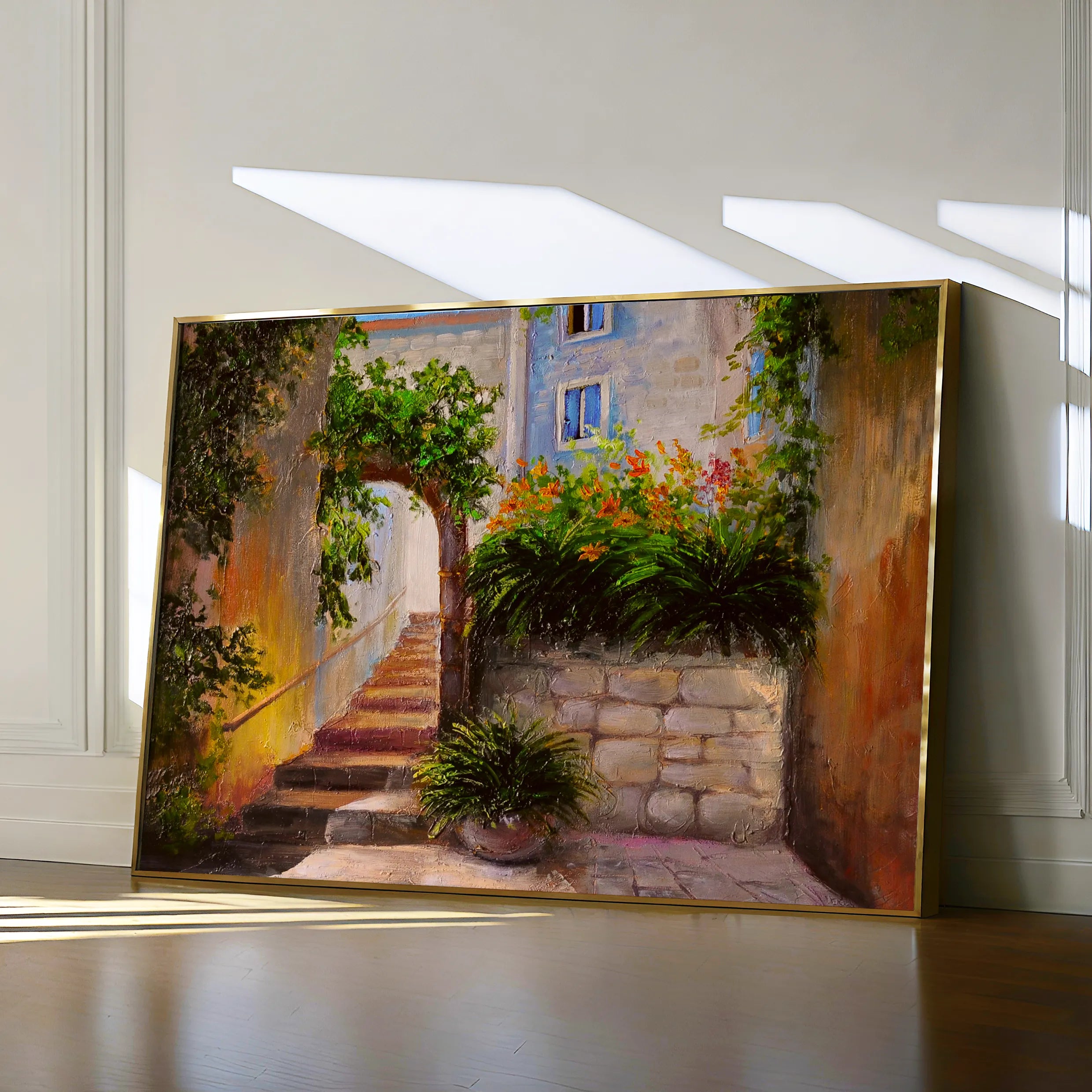 Landscape 144 Canvas Art 18" x 24" / 45 x 60 cm / Black