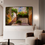 Landscape 144 Canvas Art 18" x 24" / 45 x 60 cm / Black