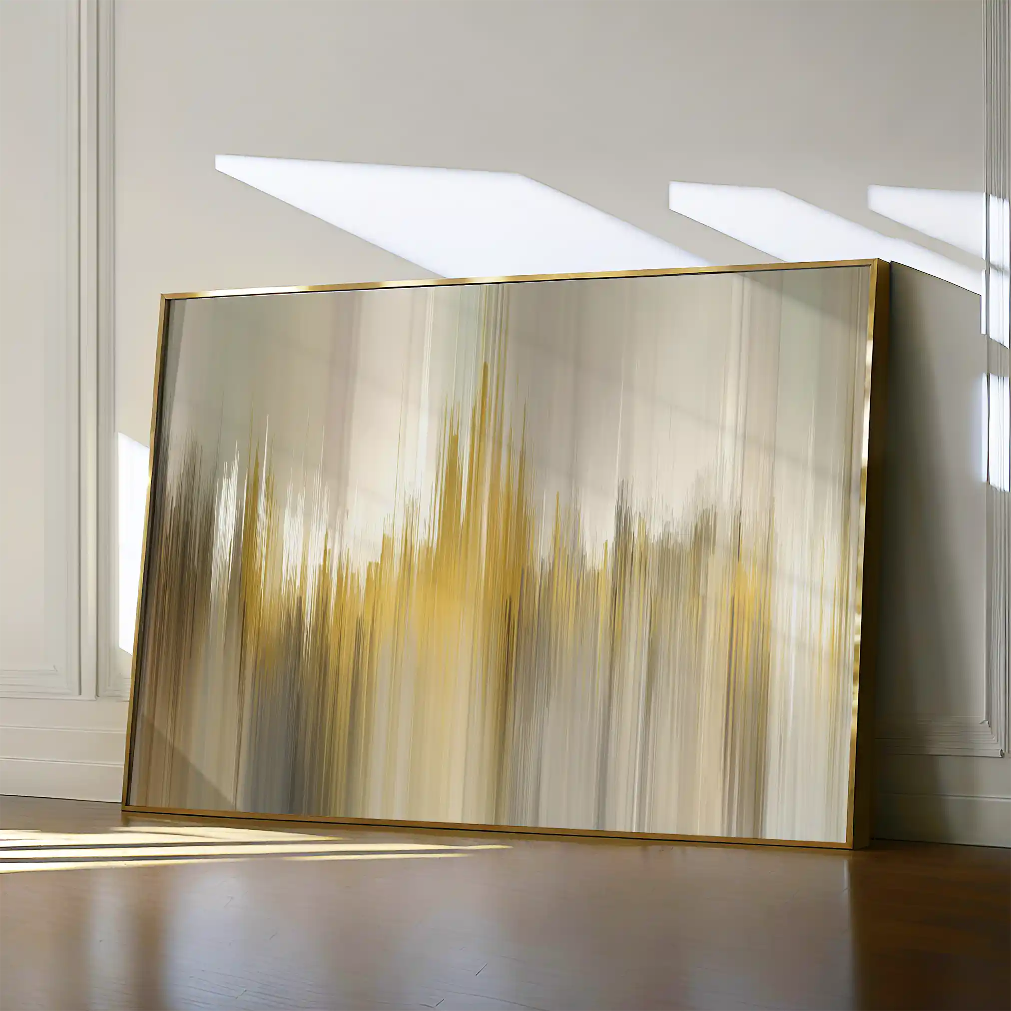 Abstract 1440 Canvas Art 60 x 40 cm / Black
