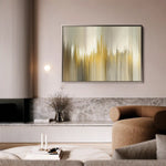 Abstract 1440 Canvas Art 60 x 40 cm / Black