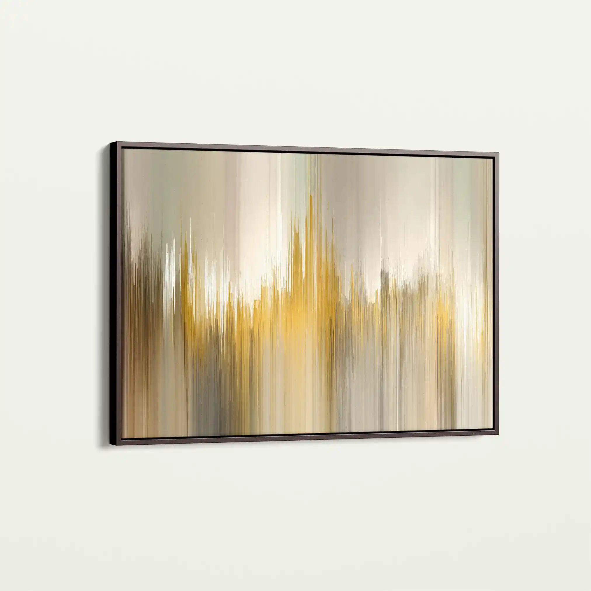 Abstract 1440 Canvas Art 60 x 40 cm / Black