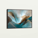 Abstract 1441 Canvas Art 18" x 24" / 45 x 60 cm / Black