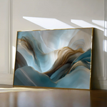 Abstract 1441 Canvas Art 60 x 40 cm / Black