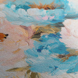 Floral 1442 Canvas Art 18" x 24" / 45 x 60 cm / Black