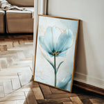 Floral 1445 Canvas Art 18" x 24" / 45 x 60 cm / Black