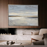 Abstract 1447 Canvas Art 18" x 24" / 45 x 60 cm / Black