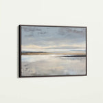 Abstract 1447 Canvas Art 60 x 40 cm / Black