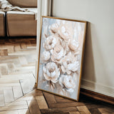 Floral 1447 Canvas Art 18" x 24" / 45 x 60 cm / Black
