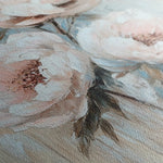 Floral 1448 Canvas Art 60 x 40 cm / Black