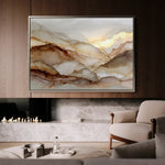 Abstract 1449 Canvas Art 60 x 40 cm / Black