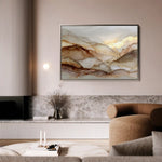 Abstract 1449 Canvas Art 60 x 40 cm / Black