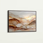 Abstract 1449 Canvas Art 60 x 40 cm / Black