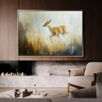 Animals 145 Canvas Art 18" x 24" / 45 x 60 cm / Black