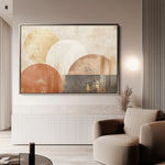 Boho 145 Canvas Art 18" x 24" / 45 x 60 cm / Black