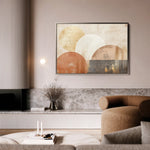 Boho 145 Canvas Art 18" x 24" / 45 x 60 cm / Black