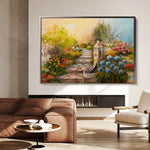 Landscape 145 Canvas Art 18" x 24" / 45 x 60 cm / Black