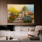Landscape 145 Canvas Art 18" x 24" / 45 x 60 cm / Black