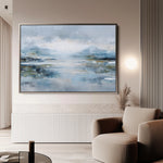 Abstract 1451 Canvas Art 18" x 24" / 45 x 60 cm / Black