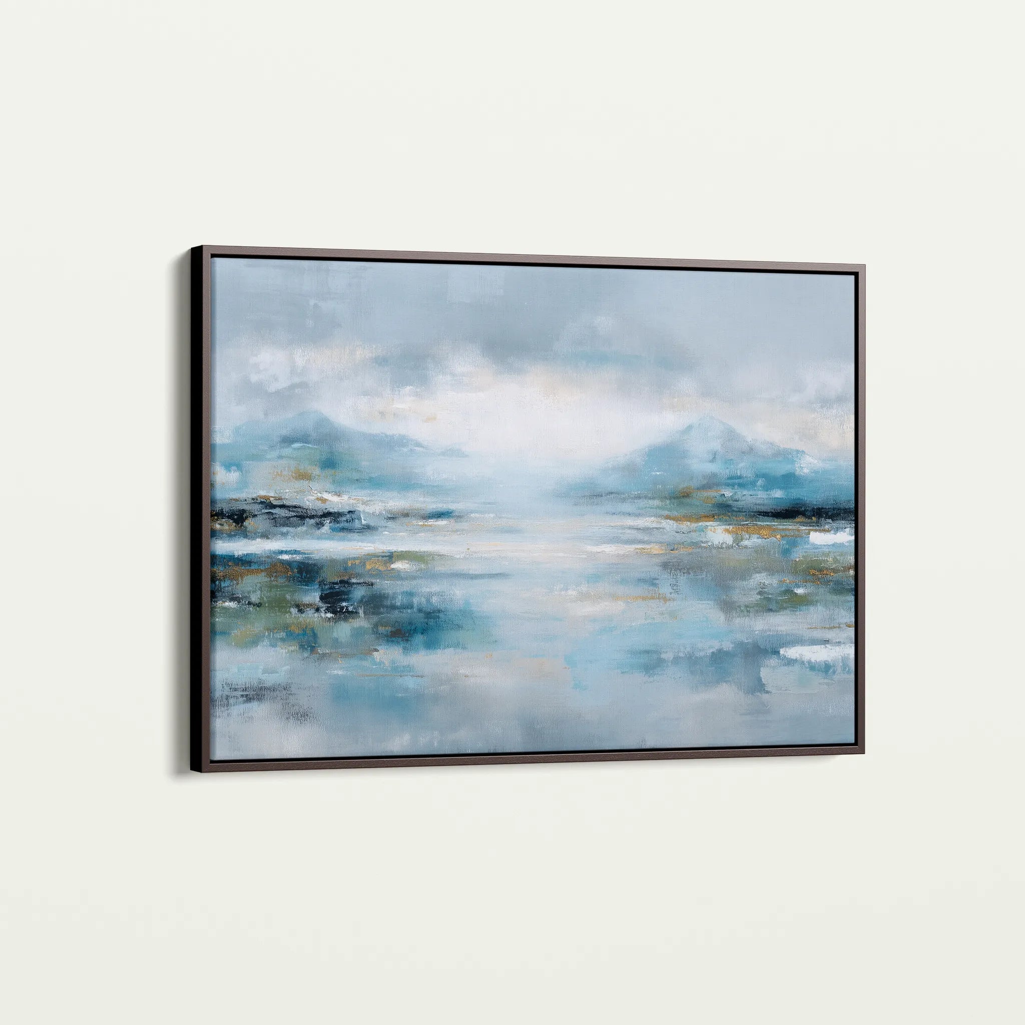 Abstract 1451 Canvas Art 18" x 24" / 45 x 60 cm / Black