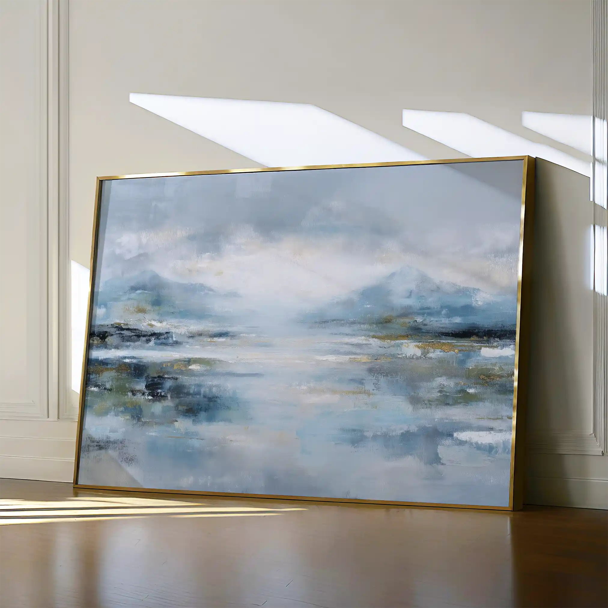 Abstract 1451 Canvas Art 60 x 40 cm / Black