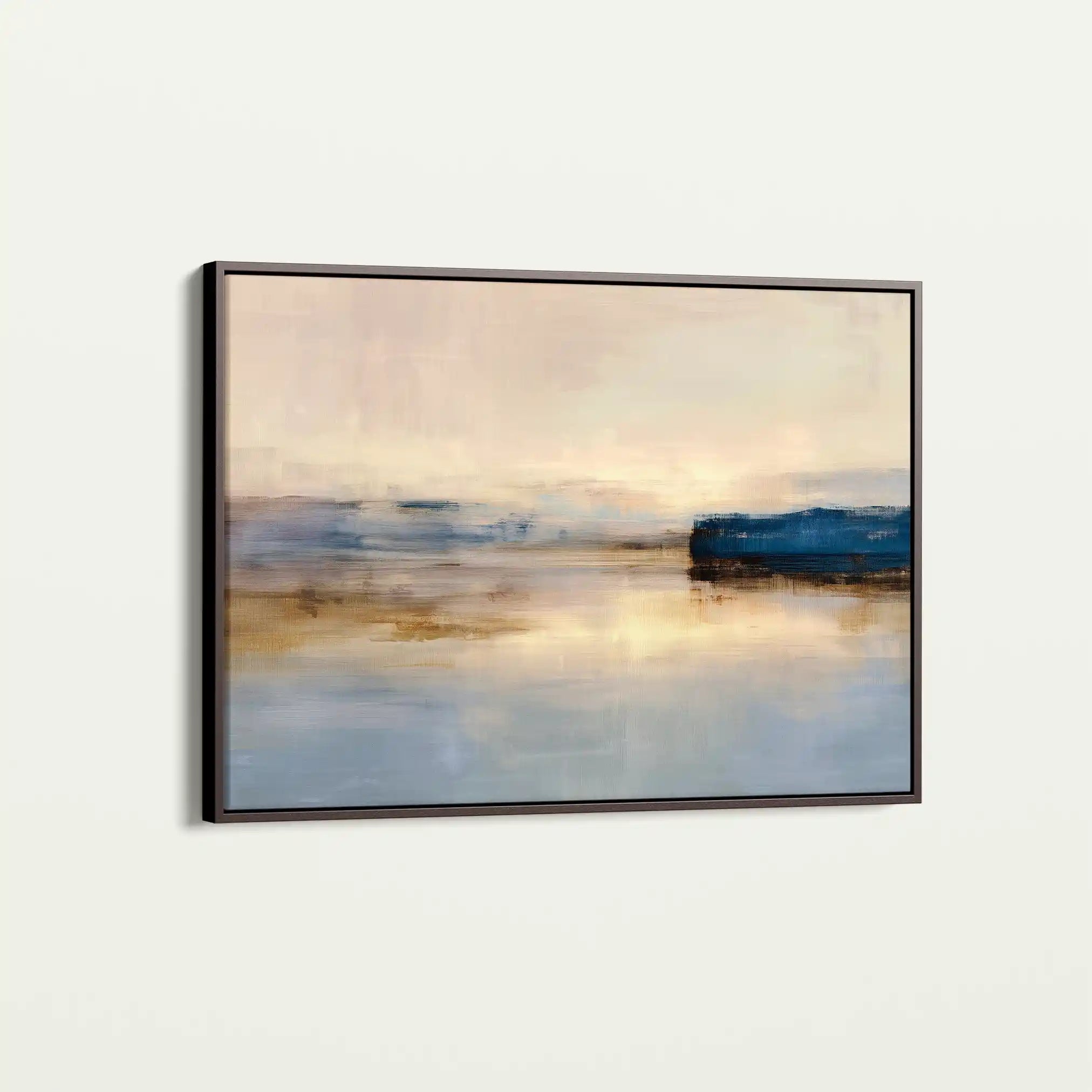 Abstract 1452 Canvas Art 60 x 40 cm / Black