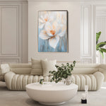 Floral 1452 Canvas Art 18" x 24" / 45 x 60 cm / Black