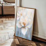 Floral 1452 Canvas Art 18" x 24" / 45 x 60 cm / Black
