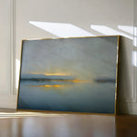 Abstract 1453 Canvas Art 18" x 24" / 45 x 60 cm / Black
