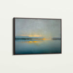 Abstract 1453 Canvas Art 18" x 24" / 45 x 60 cm / Black