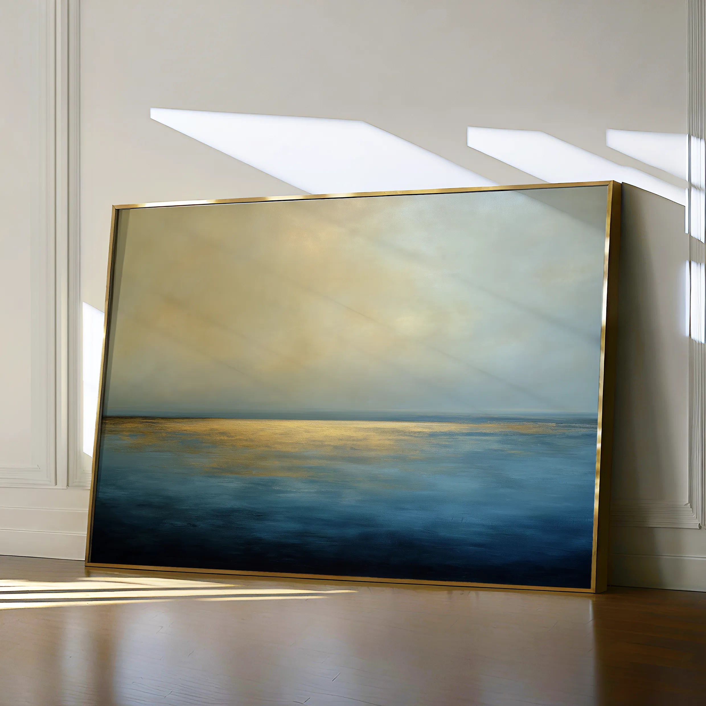 Abstract 1455 Canvas Art 18" x 24" / 45 x 60 cm / Black