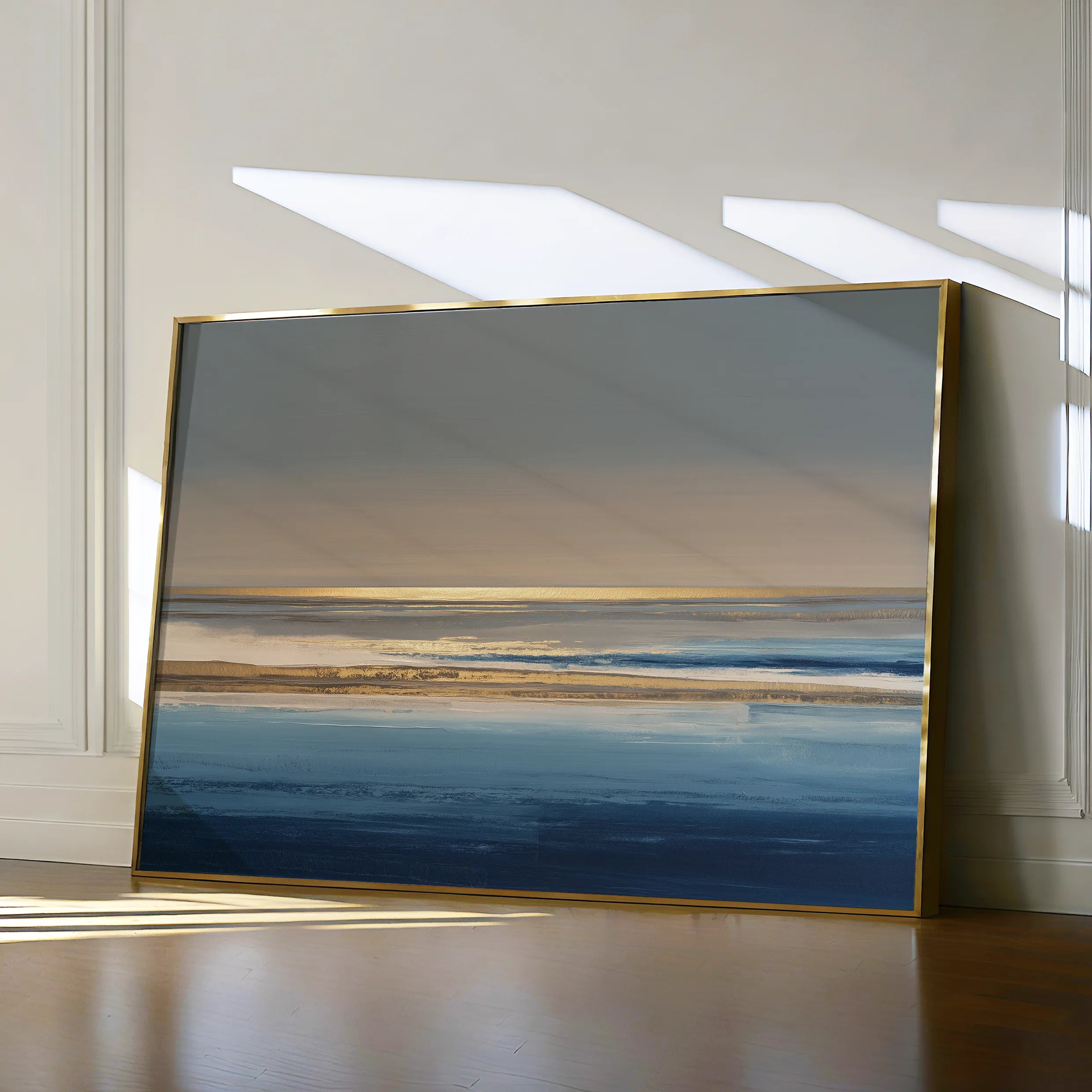 Abstract 1457 Canvas Art 18" x 24" / 45 x 60 cm / Black