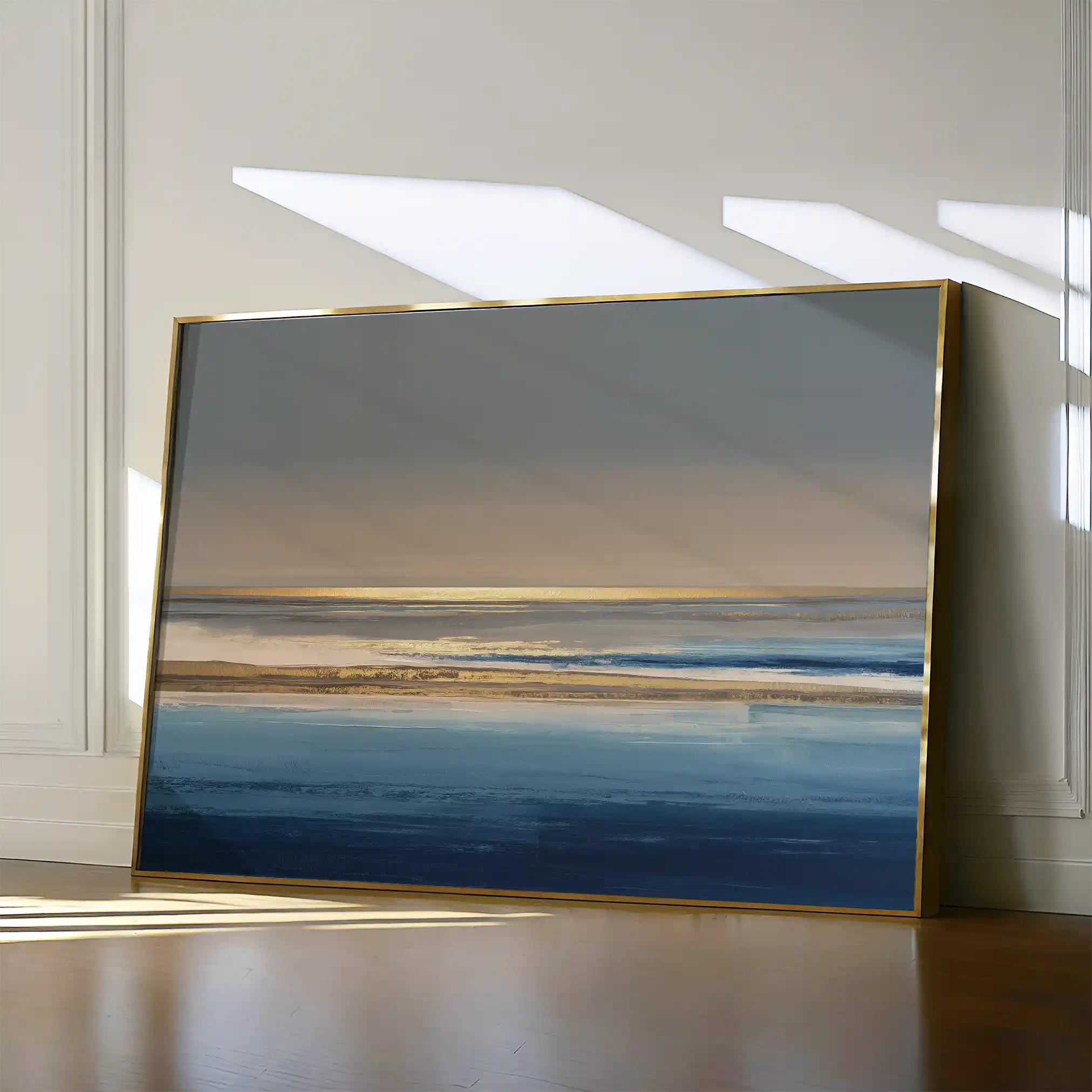 Abstract 1457 Canvas Art 60 x 40 cm / Black
