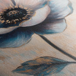 Floral 1457 Canvas Art 18" x 24" / 45 x 60 cm / Black