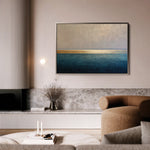 Abstract 1458 Canvas Art 18" x 24" / 45 x 60 cm / Black