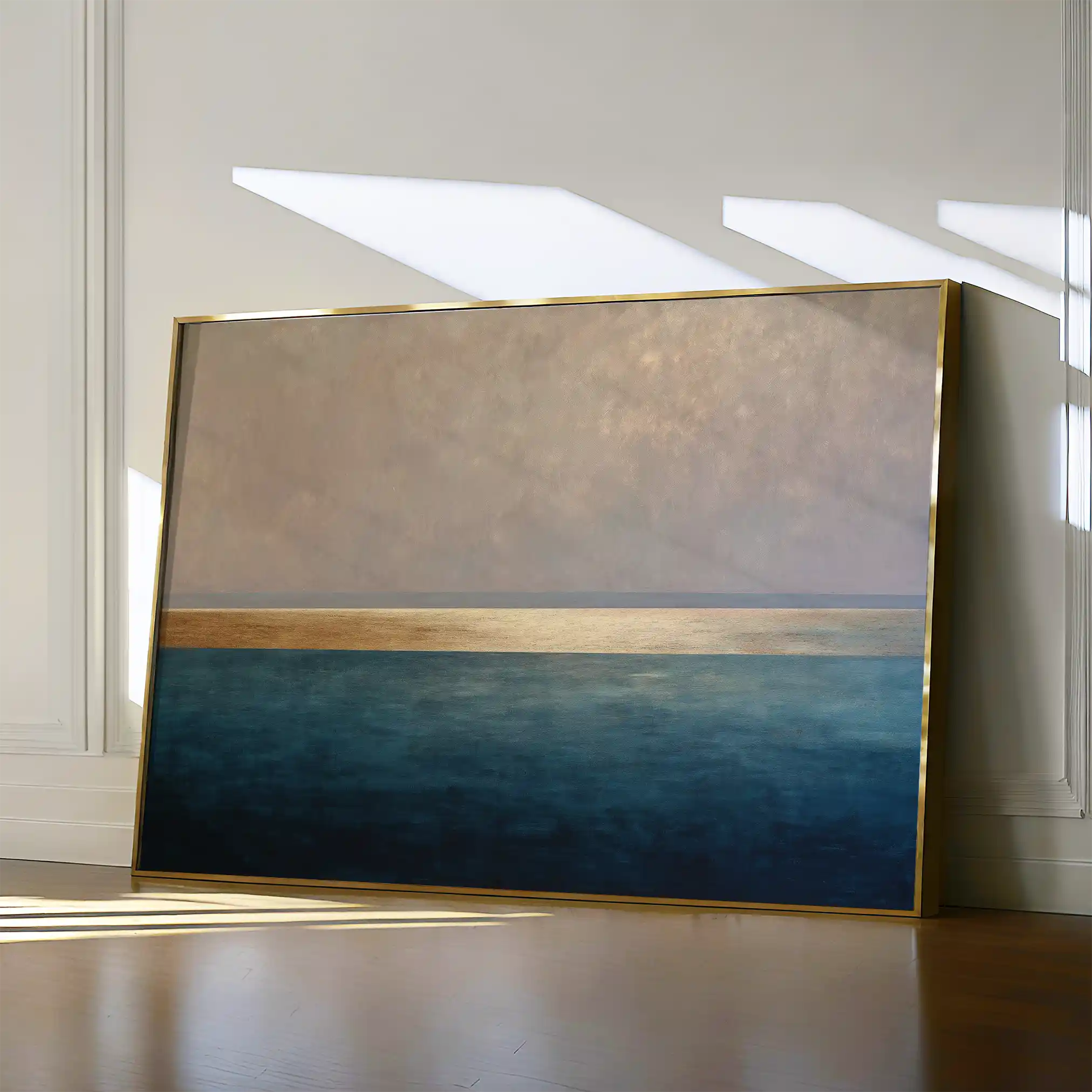 Abstract 1458 Canvas Art 60 x 40 cm / Black