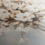 Floral 1458 Canvas Art 18" x 24" / 45 x 60 cm / Black