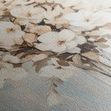 Floral 1458 Canvas Art 18" x 24" / 45 x 60 cm / Black